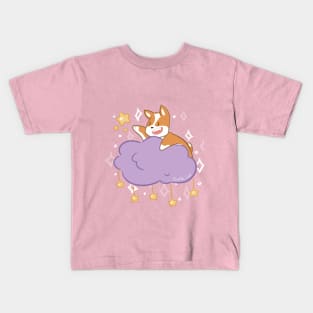Cloud Corgi Kids T-Shirt